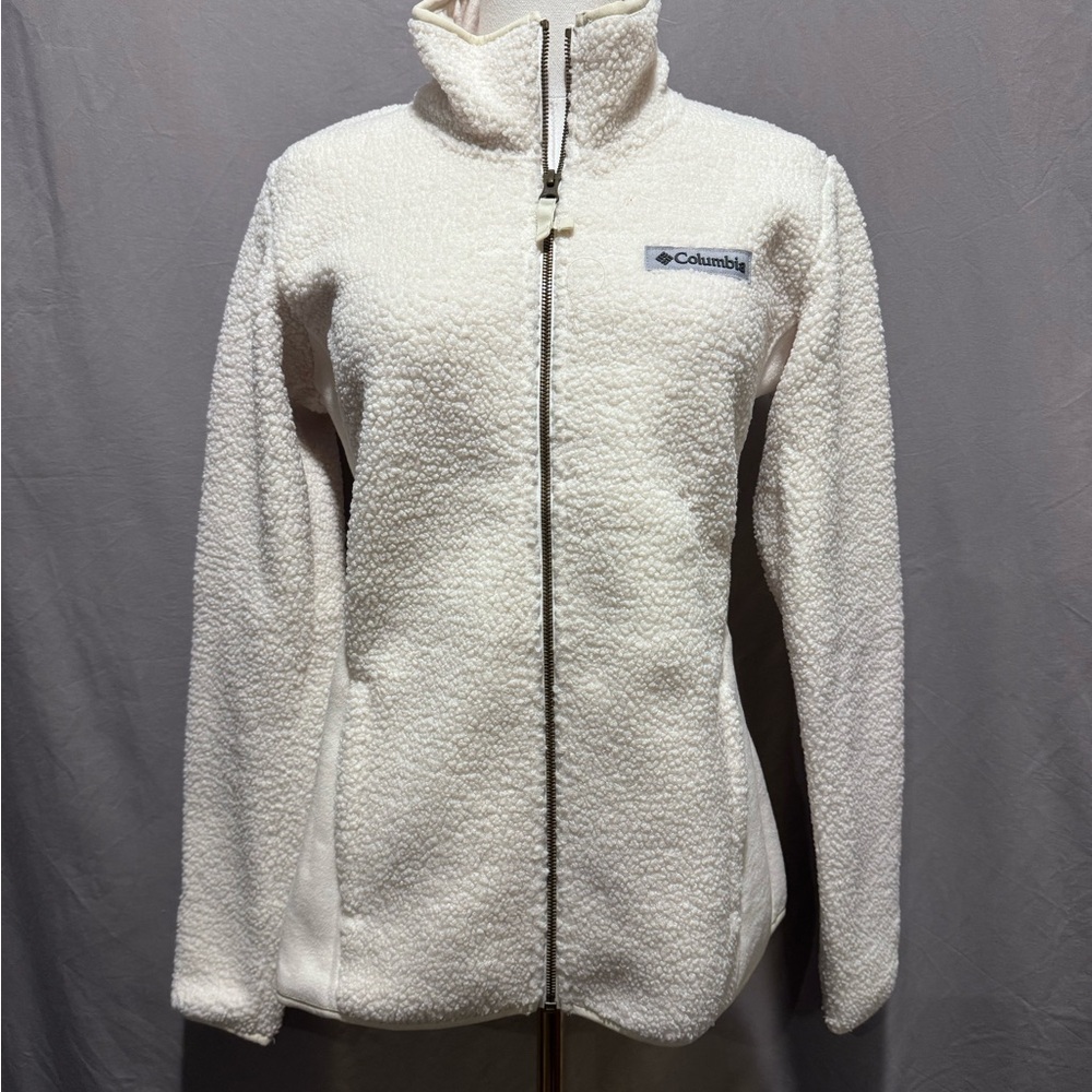 Columbia Women's Panorama Full Zip Sherpa Jacket - Size S - Picture 1 of 7